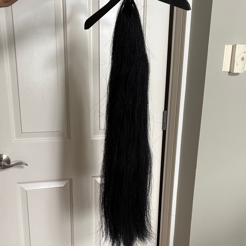 Horse Tail Extension Black